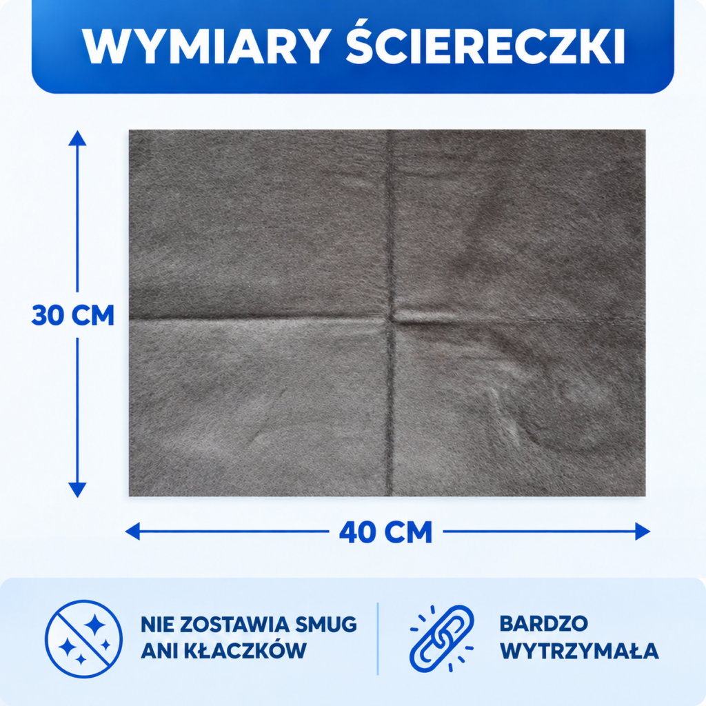 Magiczna ściereczka bezsmugowa